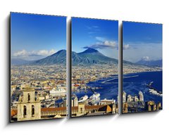 Obraz   Naples and Vesuvius panoramic view, Napoli, Italy, 90 x 50 cm