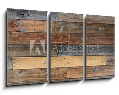 Obraz 3D tdln - 90 x 50 cm F_BS78944446 - Old vintage wood textured