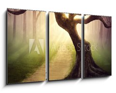 Obraz   Forest pathway, 90 x 50 cm