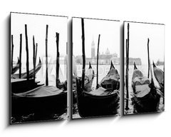 Obraz 3D tdln - 90 x 50 cm F_BS794600 - venise, gondoles