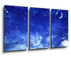 Obraz 3D tdln - 90 x 50 cm F_BS79638285 - beautiful background, nightly sky