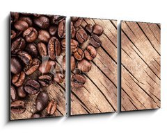 Obraz 3D tdln - 90 x 50 cm F_BS80761673 - Coffee beans