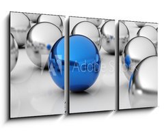 Obraz 3D tdln - 90 x 50 cm F_BS82377710 - Business. 3D. Leader Concept