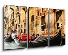 Obraz 3D tdln - 90 x 50 cm F_BS8266840 - Traditional Venice gandola ride - Tradin bentsk gondola