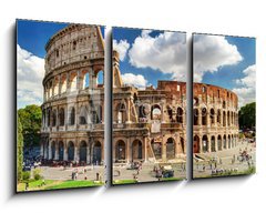 Obraz 3D tdln - 90 x 50 cm F_BS85240866 - Colosseum in Rome - Koloseum v m