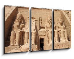 Obraz 3D tdln - 90 x 50 cm F_BS9102295 - Abu Simbel