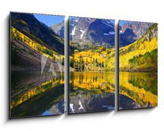 Obraz 3D tdln - 90 x 50 cm F_BS9861027 - maroon bells 3 - katanov zvony 3