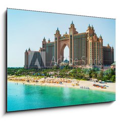 Sklenn obraz 1D - 100 x 70 cm F_E115896652 - Atlantis Hotel in Dubai, UAE