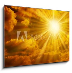 Sklenn obraz 1D - 100 x 70 cm F_E12254744 - soleil biblique