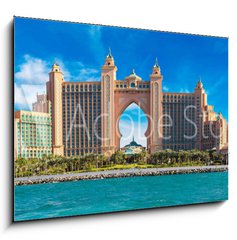 Sklenn obraz 1D - 100 x 70 cm F_E123490847 - Atlantis, The Palm Hotel in Dubai - Atlantis, The Palm Hotel v Dubaji