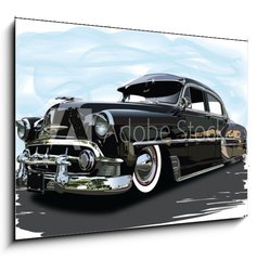 Sklenn obraz 1D - 100 x 70 cm F_E136983852 - low chevy 2
