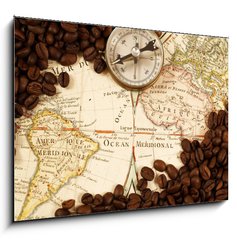 Obraz   Kaffeehandel, 100 x 70 cm