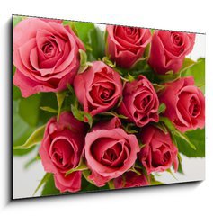 Sklenn obraz 1D - 100 x 70 cm F_E18403490 - Bunch of roses - Banda r
