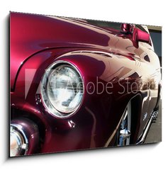 Obraz 1D - 100 x 70 cm F_E1886924 - classic merc hotrod