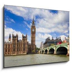 Obraz 1D - 100 x 70 cm F_E19785682 - Big Ben and Houses of Parliament, London, UK