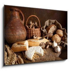 Obraz   Rustic food, 100 x 70 cm