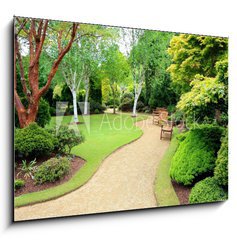 Obraz 1D - 100 x 70 cm F_E23130187 - Lovely spring garden