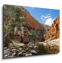 Obraz 1D - 100 x 70 cm F_E23223038 - View of Ormiston Gorge, Macdonnell Ranges, Australia