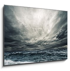 Sklenn obraz 1D - 100 x 70 cm F_E25821007 - Big ocean wave breaking the shore