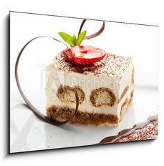 Obraz   Tiramisu Dessert, 100 x 70 cm