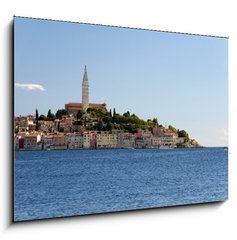 Obraz   Croatia  Rovinj  Old city and mediterranean sea, 100 x 70 cm