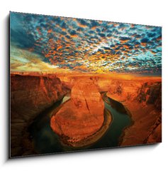 Obraz 1D - 100 x 70 cm F_E30757809 - Horse shoe bend