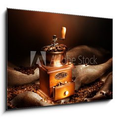 Sklenn obraz 1D - 100 x 70 cm F_E30933912 - Coffee Grinder