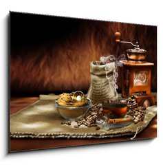 Obraz   coffee composition, 100 x 70 cm