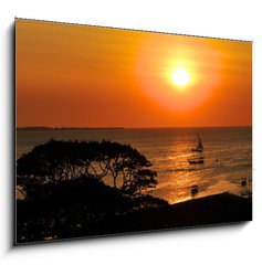 Obraz 1D - 100 x 70 cm F_E34569469 - tramonto