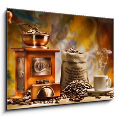 Obraz 1D - 100 x 70 cm F_E34779615 - coffee for still life