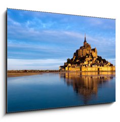 Obraz 1D - 100 x 70 cm F_E36376885 - Le Mont Saint Michel, France