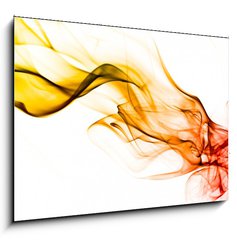 Obraz 1D - 100 x 70 cm F_E37387915 - Fond texture abstrait flamme fume