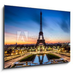 Obraz 1D - 100 x 70 cm F_E38382416 - Tour Eiffel Paris France