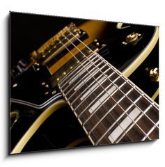 Obraz 1D - 100 x 70 cm F_E38690213 - Electric guitar close up