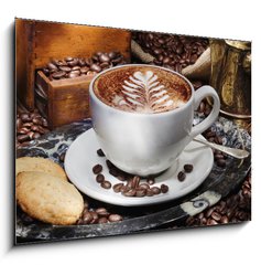 Sklenn obraz 1D - 100 x 70 cm F_E40759781 - Kaffee