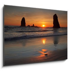 Obraz 1D - 100 x 70 cm F_E40900437 - cannon beach