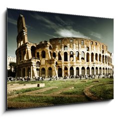 Obraz 1D - 100 x 70 cm F_E41037460 - Colosseum in Rome, Italy