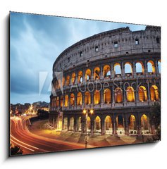 Obraz 1D - 100 x 70 cm F_E41743139 - Coliseum at night. Rome - Italy