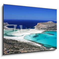 Obraz 1D - 100 x 70 cm F_E42702547 - Gramvousa and Balos. Crete, Greece - Gramvousa a Balos. Krta, ecko