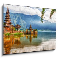 Sklenn obraz 1D - 100 x 70 cm F_E42728202 - Pura Ulun Danu