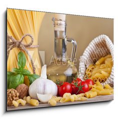 Obraz   Preparing pasta with specific ingredients, 100 x 70 cm