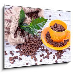 Obraz 1D - 100 x 70 cm F_E42809058 - duftender Kaffee
