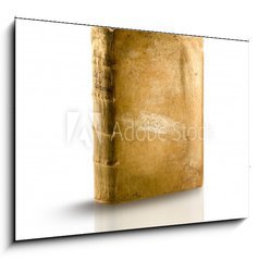 Obraz 1D - 100 x 70 cm F_E44583614 - libro pergamena memoria antica su bianco