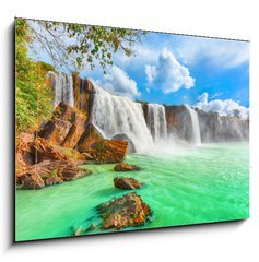 Obraz   Dry Nur waterfall, 100 x 70 cm