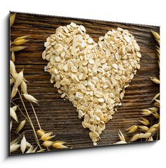 Obraz   Oat flakes, 100 x 70 cm
