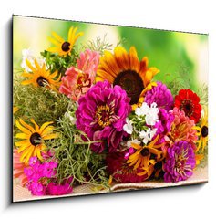 Obraz   Beautiful bouquet of bright flowers, 100 x 70 cm