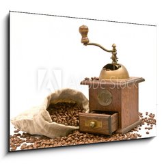 Obraz   Kaffee mahlen, 100 x 70 cm