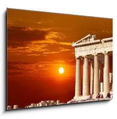 Obraz 1D - 100 x 70 cm F_E47255004 - Parthenon temple on the Athenian Acropolis, Greece