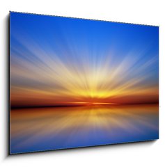 Obraz 1D - 100 x 70 cm F_E53523681 - sunset