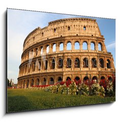 Sklenn obraz 1D - 100 x 70 cm F_E54472561 - The Colosseum in Rome, Italy - Koloseum v m, Itlie